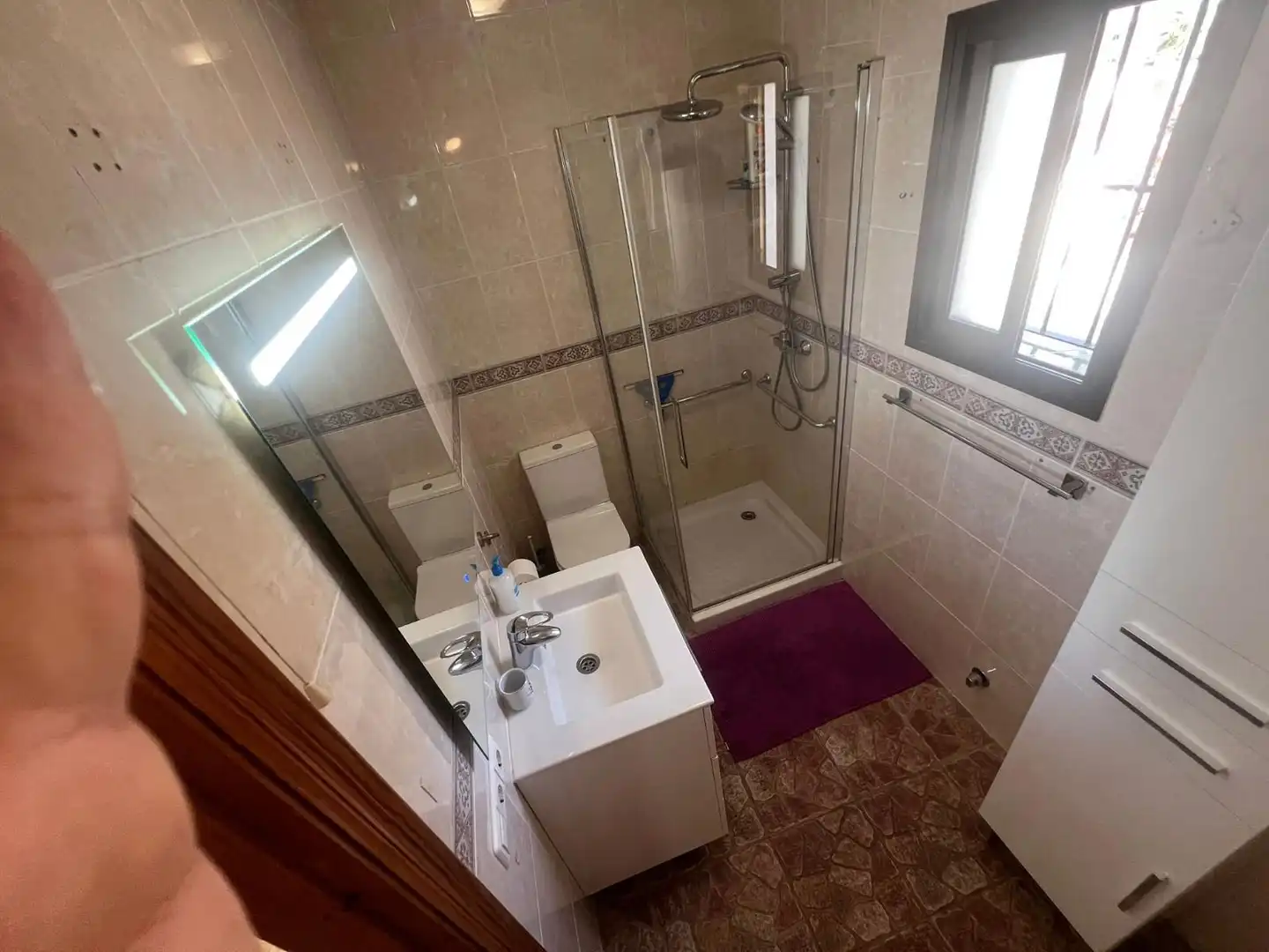 Baño de Casa o chalet en venta en Mijas con Aire acondicionado, Jardín privado y Trastero