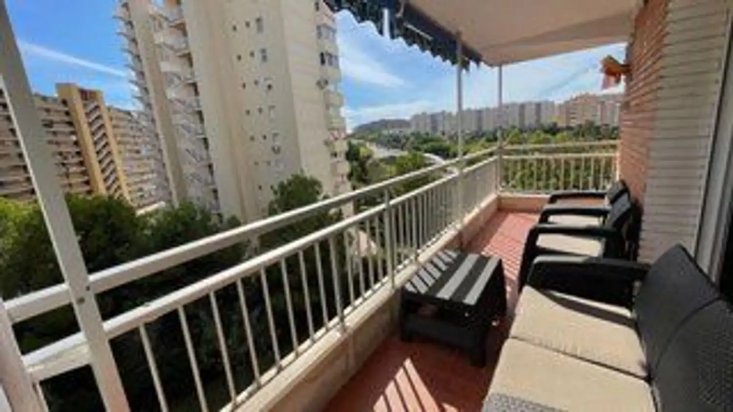 Terraza de Piso en venta en Alicante / Alacant con Aire acondicionado, Calefacción y Jardín privado