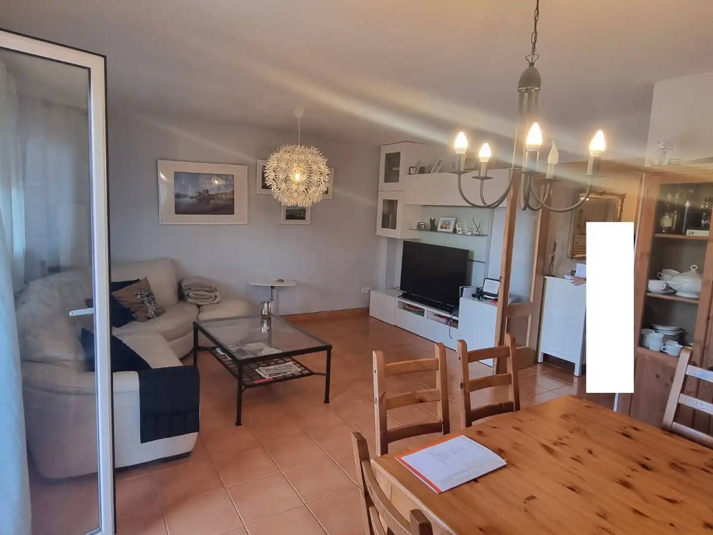 Sala d'estar de Casa adosada en venda en Castrillo del Val amb Calefacció, Jardí privat i Terrassa