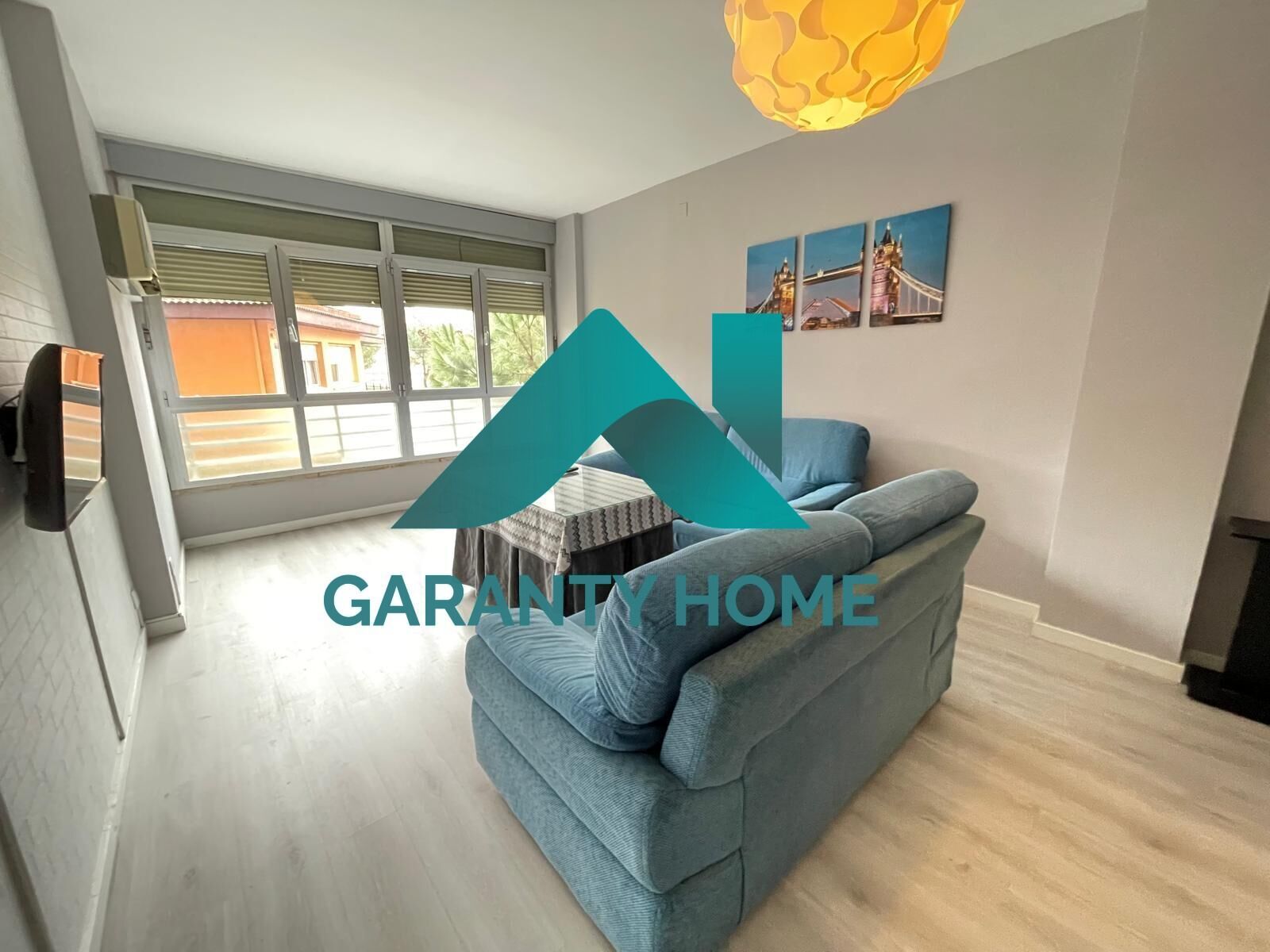 Living room of Flat to rent in Cáceres Capital  with Air Conditioner and Furnished