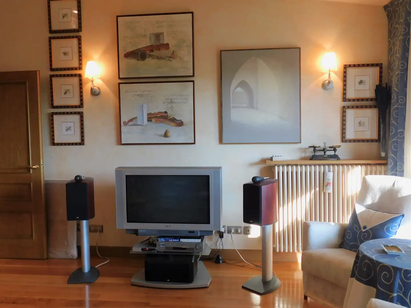 Sala de estar de Casa o chalet en venta en Zizur Mayor / Zizur Nagusia con Calefacción, Jardín privado y Terraza