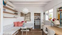 Living room of Attic for sale in  Barcelona Capital  with Air Conditioner, Terrace and Balcony