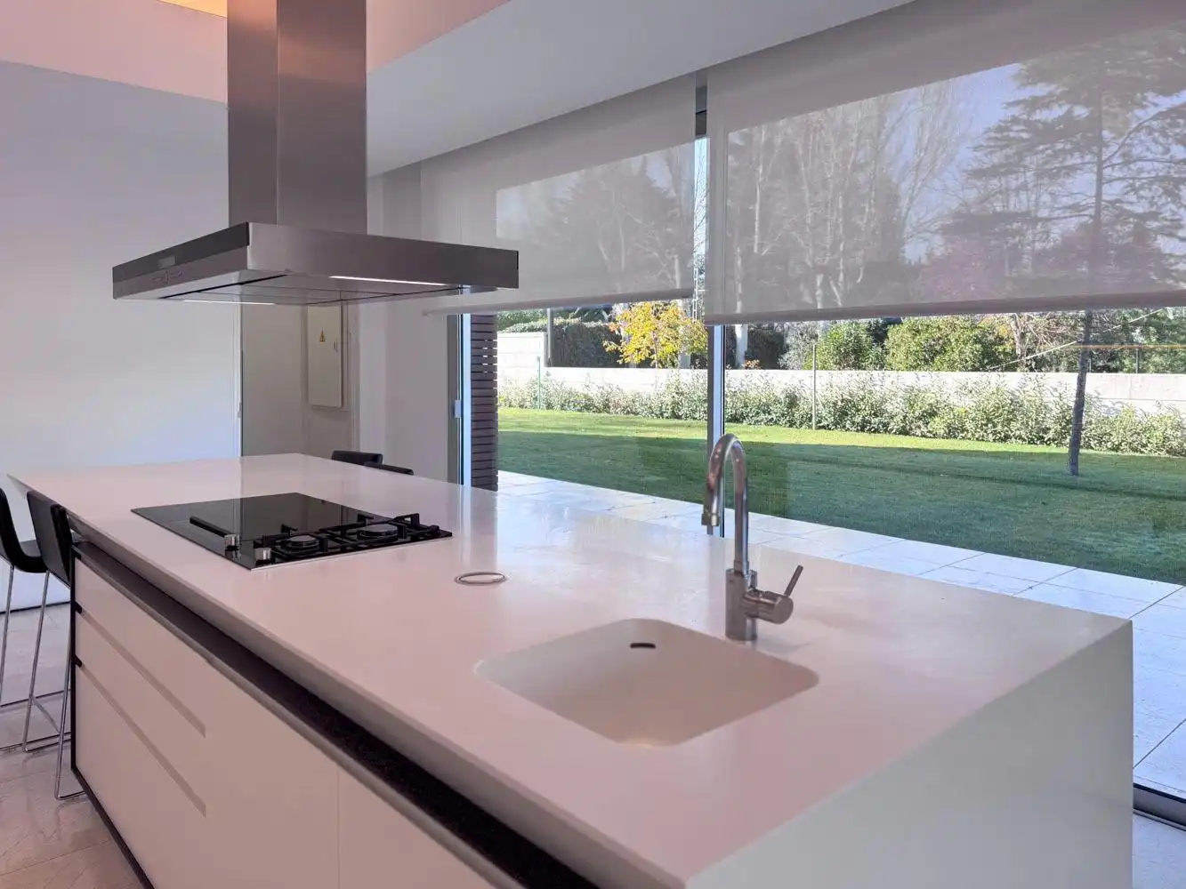 Kitchen of Houses for sale in Madrid  with Air Conditioner, Heating and Private garden
