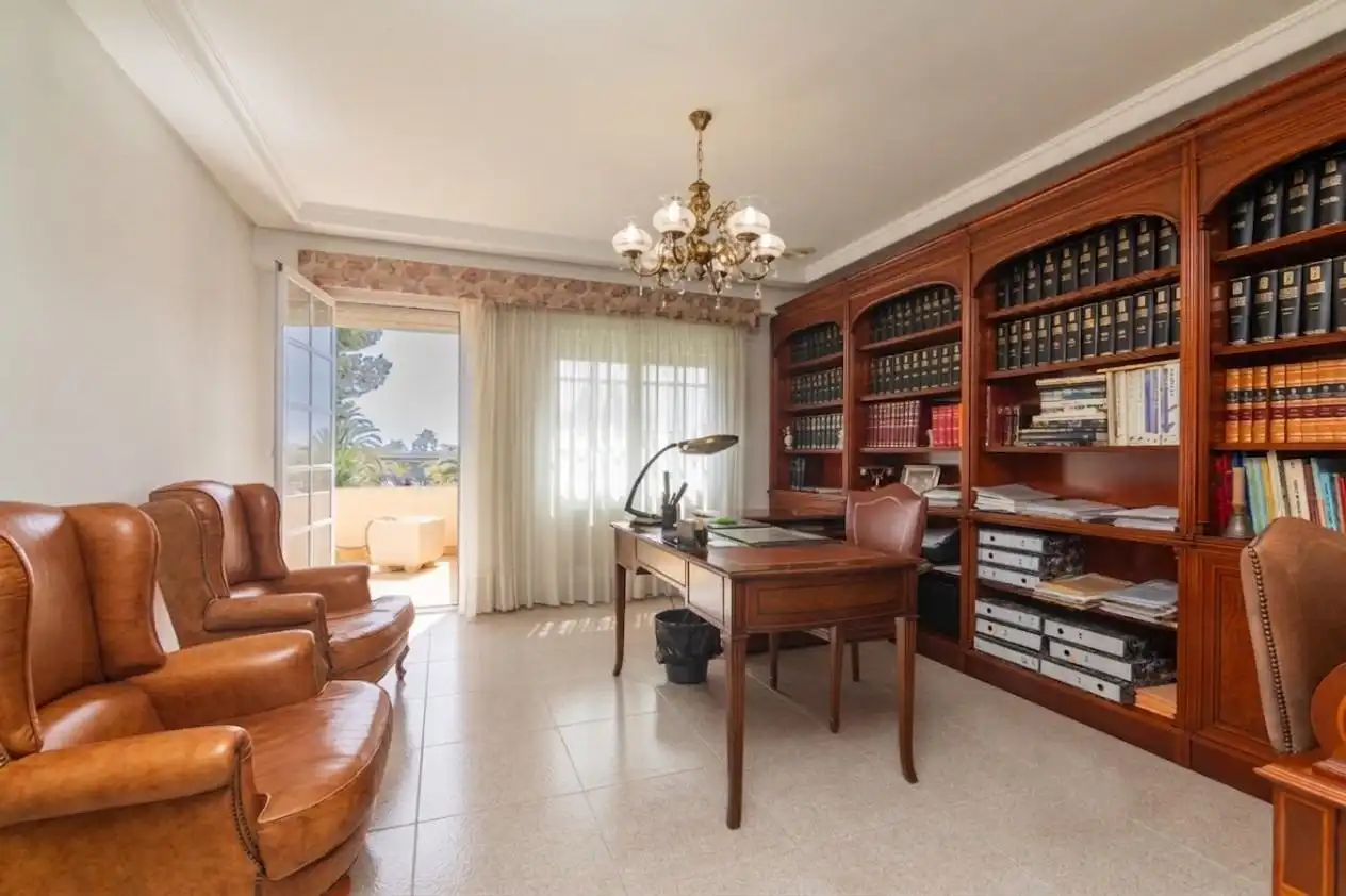 Sala de estar de Casa o chalet en venta en Elche / Elx con Jardín privado, Terraza y Piscina