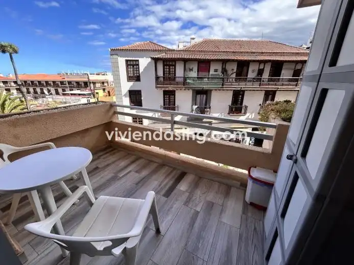 Außenansicht von Wohnung zur Miete in Puerto de la Cruz mit Terrasse, Möbliert und Waschmaschine