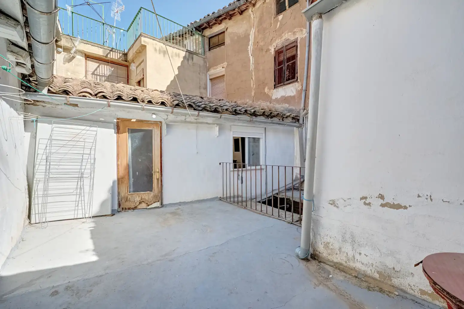 Vista exterior de Casa o chalet en venta en Falces con Calefacción, Jardín privado y Parquet