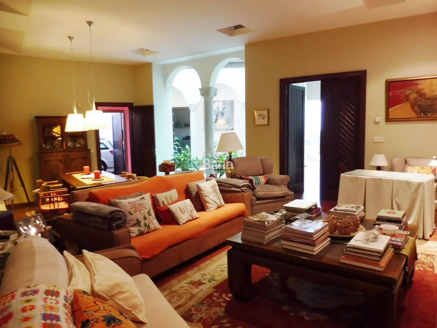 Sala de estar de Casa o chalet en venta en Córdoba con Aire acondicionado, Parquet y Alarma