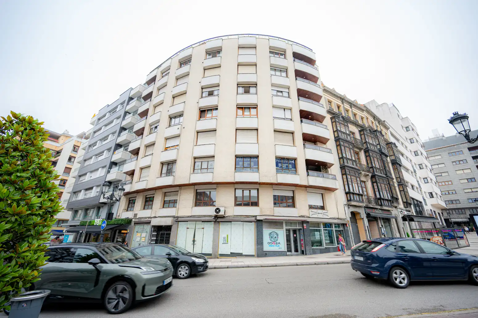 Exterior view of Flat for sale in Oviedo   with Heating, Parquet flooring and Terrace