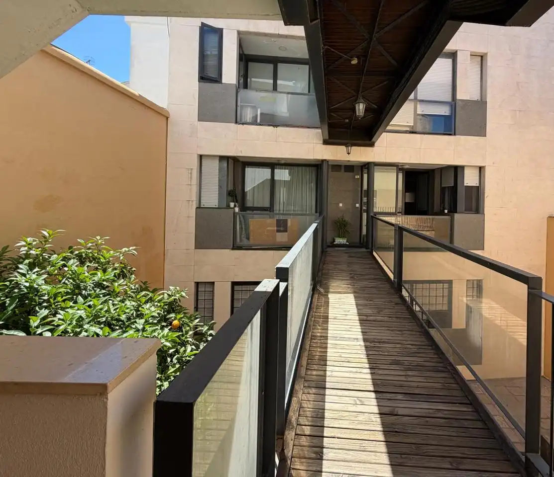 Balcony of Flat for sale in Sanlúcar de Barrameda  with Air Conditioner, Terrace and Furnished