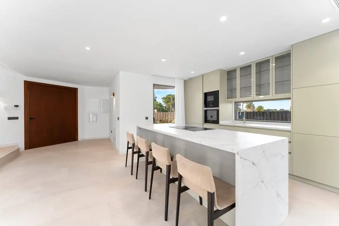 Cocina de Casa o chalet en venta en Jávea / Xàbia con Aire acondicionado, Jardín privado y Terraza