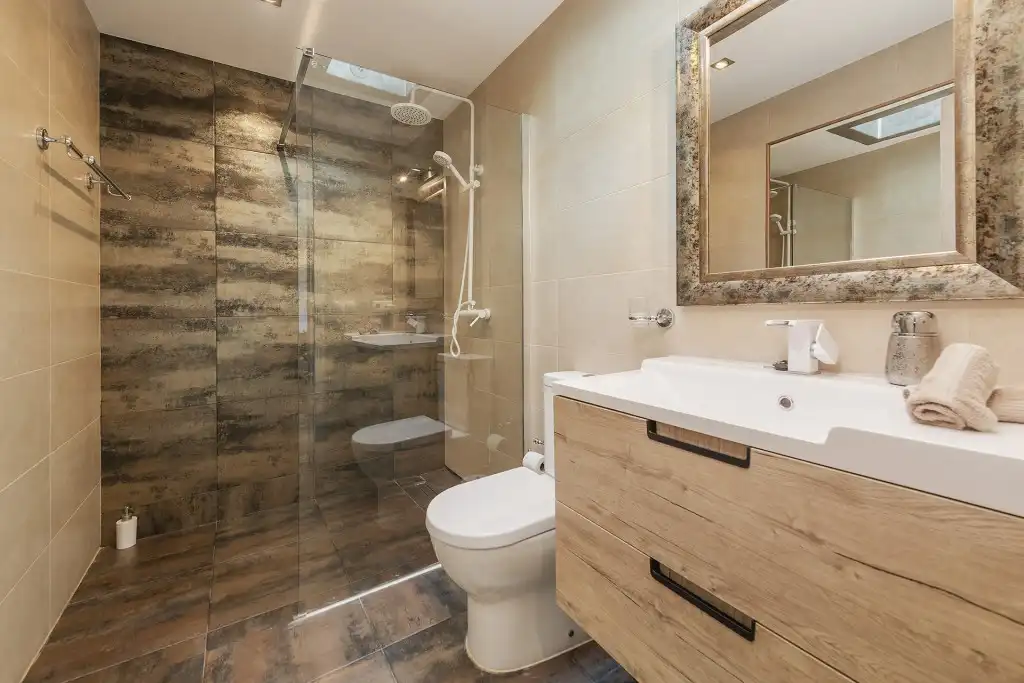 Baño de Casa o chalet en venta en Calvià con Aire acondicionado, Jardín privado y Terraza