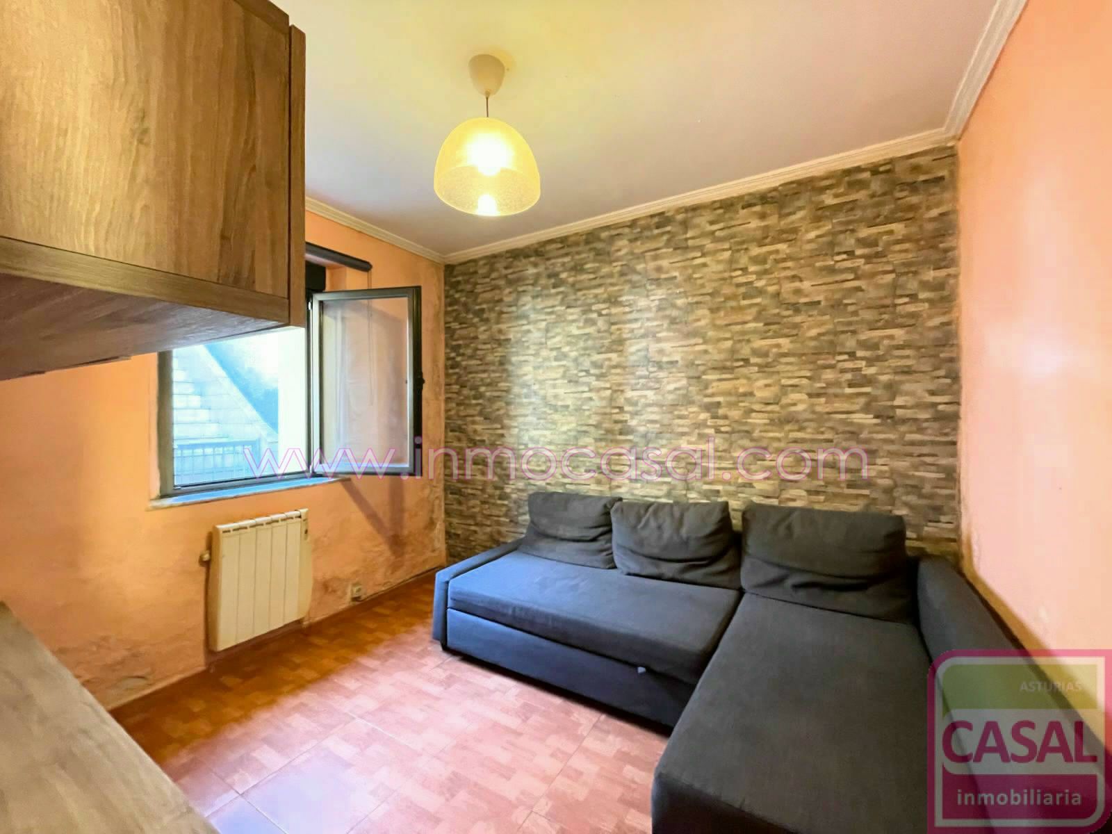 Sala de estar de Casa o chalet en venta en Mieres (Asturias) con Calefacción y Amueblado