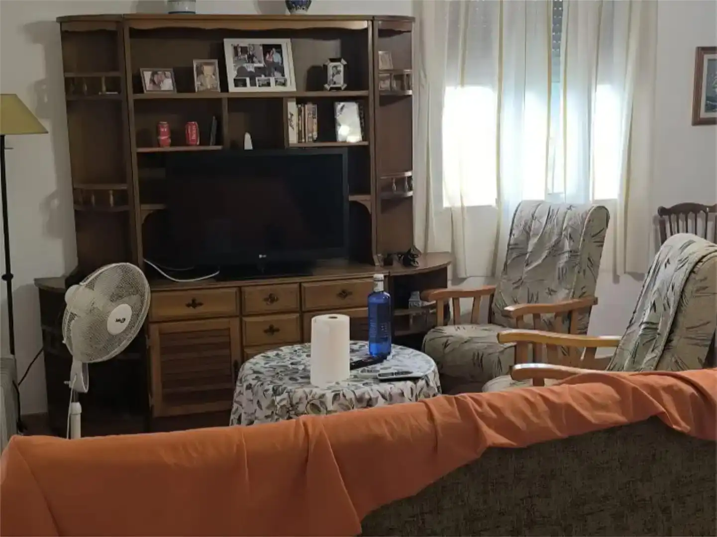 Sala d'estar de Pis en venda en Cartagena amb Aire condicionat, Jardí privat i Piscina
