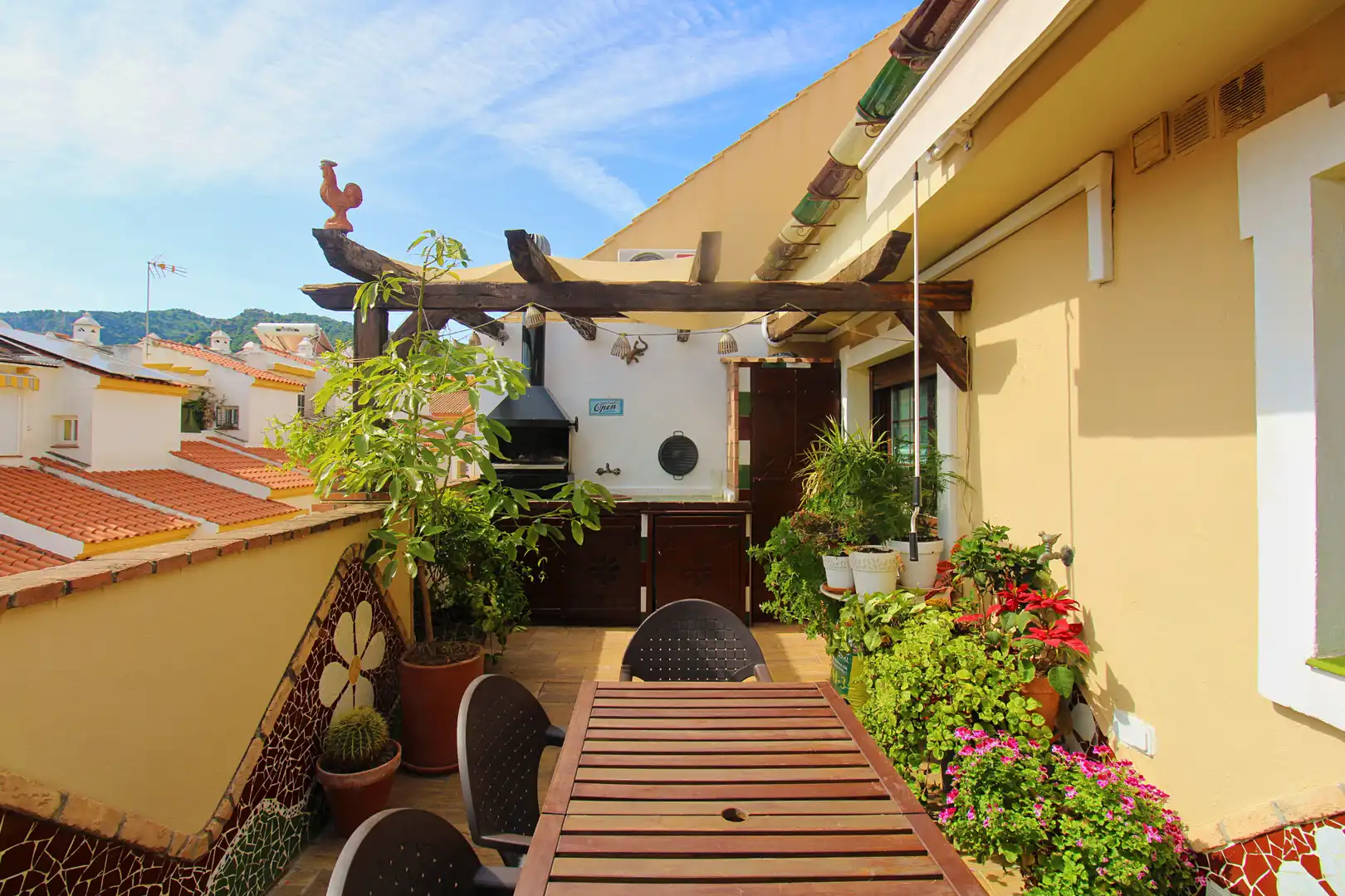 Terrace of Attic for rent in Alhaurín de la Torre  with Air Conditioner, Terrace and Furnished