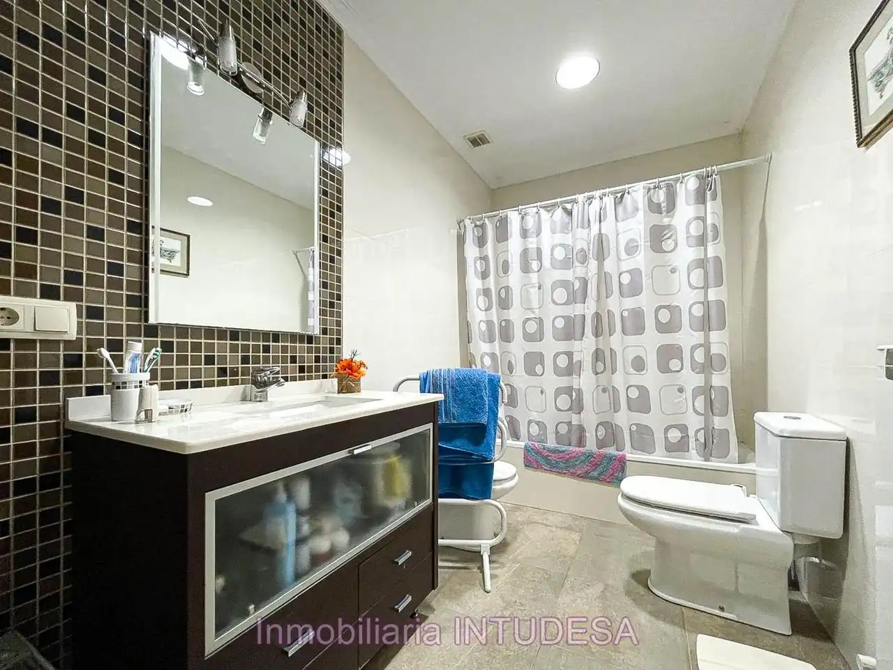 Bathroom of Houses for sale in Fustiñana  with Heating, Private garden and Terrace
