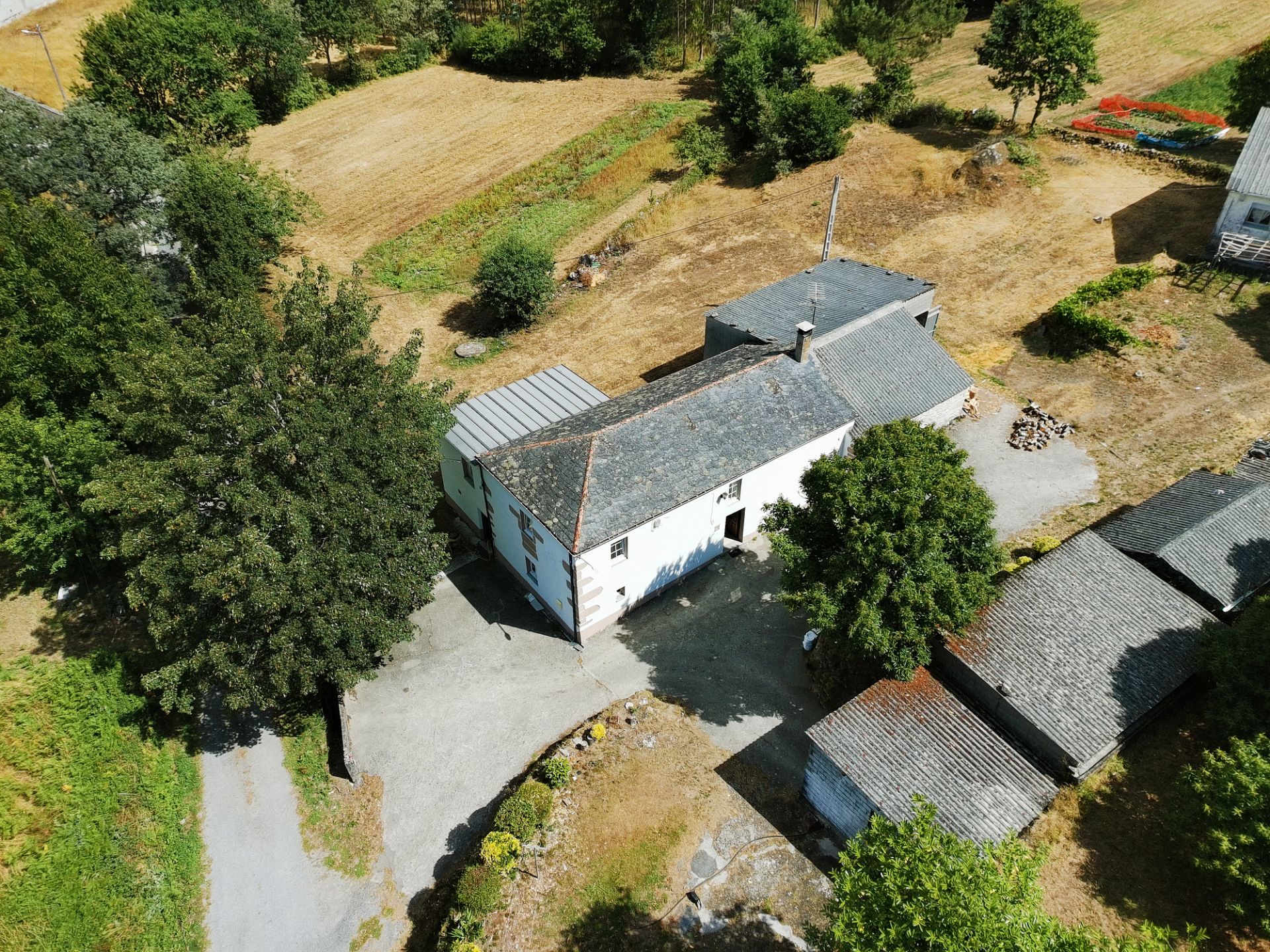 Exterior view of House or chalet for sale in Guitiriz  with Private garden, Furnished and Oven