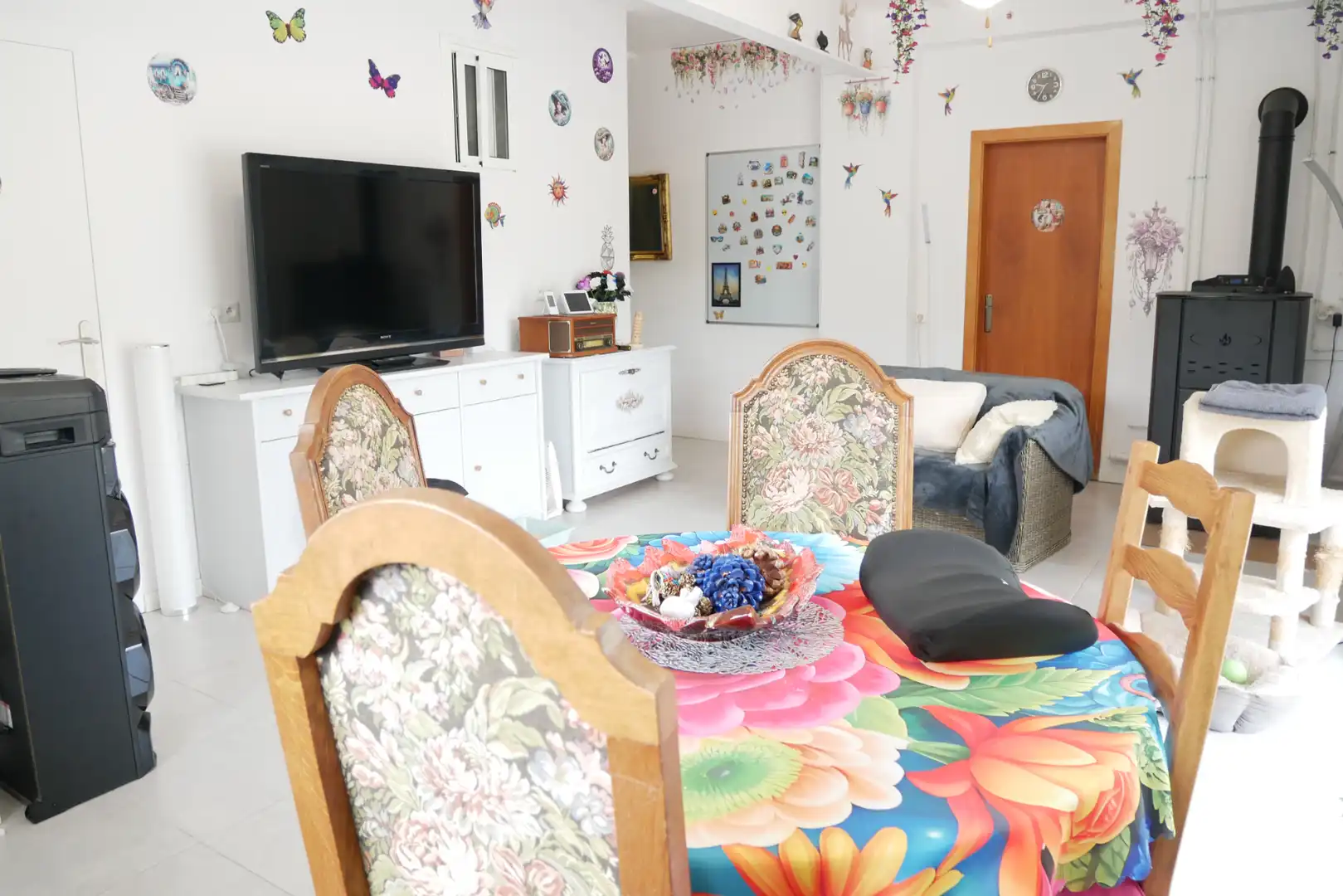Sala d'estar de Casa o xalet en venda en Maçanet de la Selva amb Calefacció, Jardí privat i Piscina