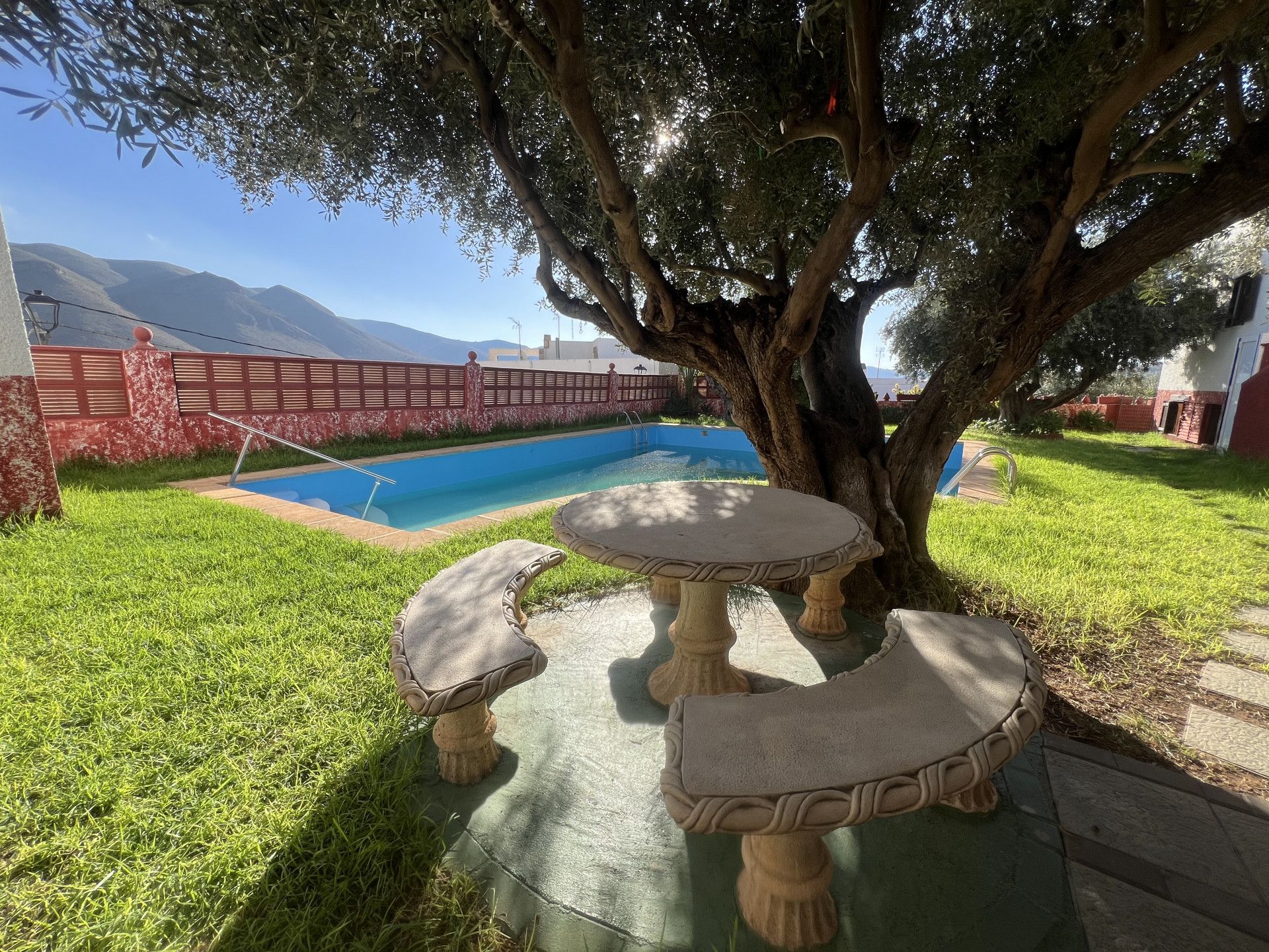 Jardí de Casa o xalet en venda en Enix amb Jardí privat, Terrassa i Piscina
