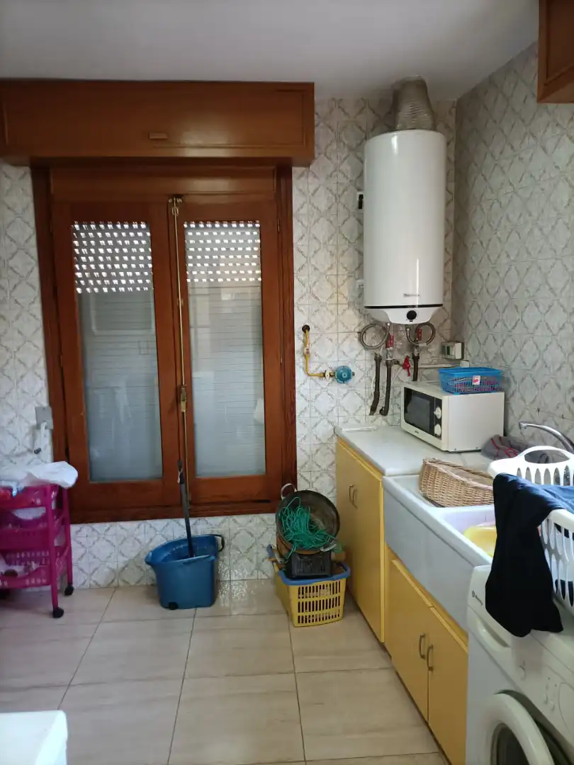 Cocina de Ático en venta en Segorbe con Parquet, Terraza y Amueblado