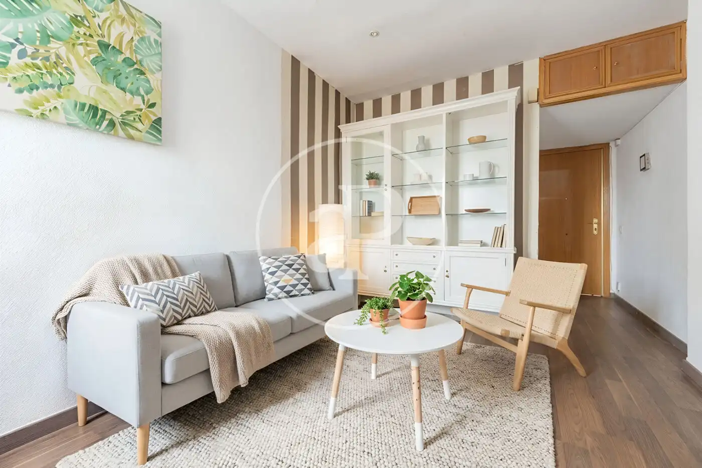 Wohnzimmer von Wohnung zum Verkauf in Madrid mit Klimaanlage und Heizung