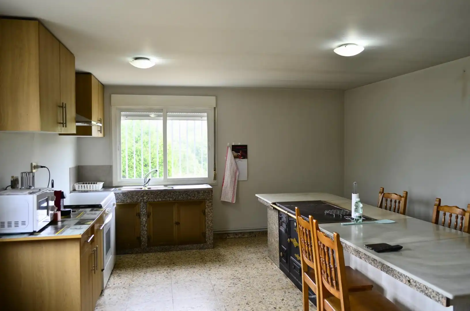 Cocina de Finca rústica en venta en Forcarei con Calefacción, Jardín privado y Trastero