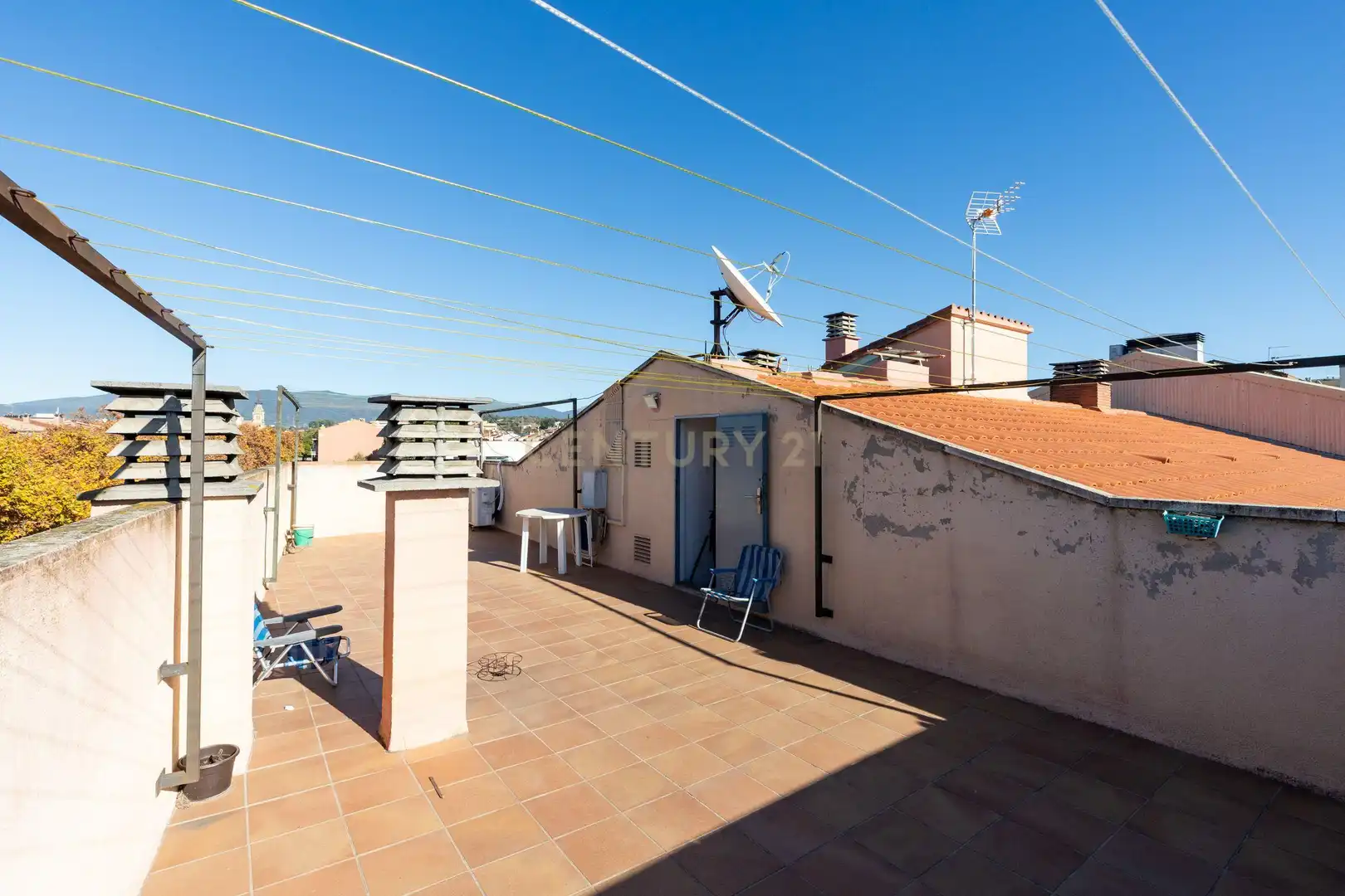 Terrasse von Wohnungen zum Verkauf in Les Franqueses del Vallès mit Klimaanlage, Abstellraum und Balkon