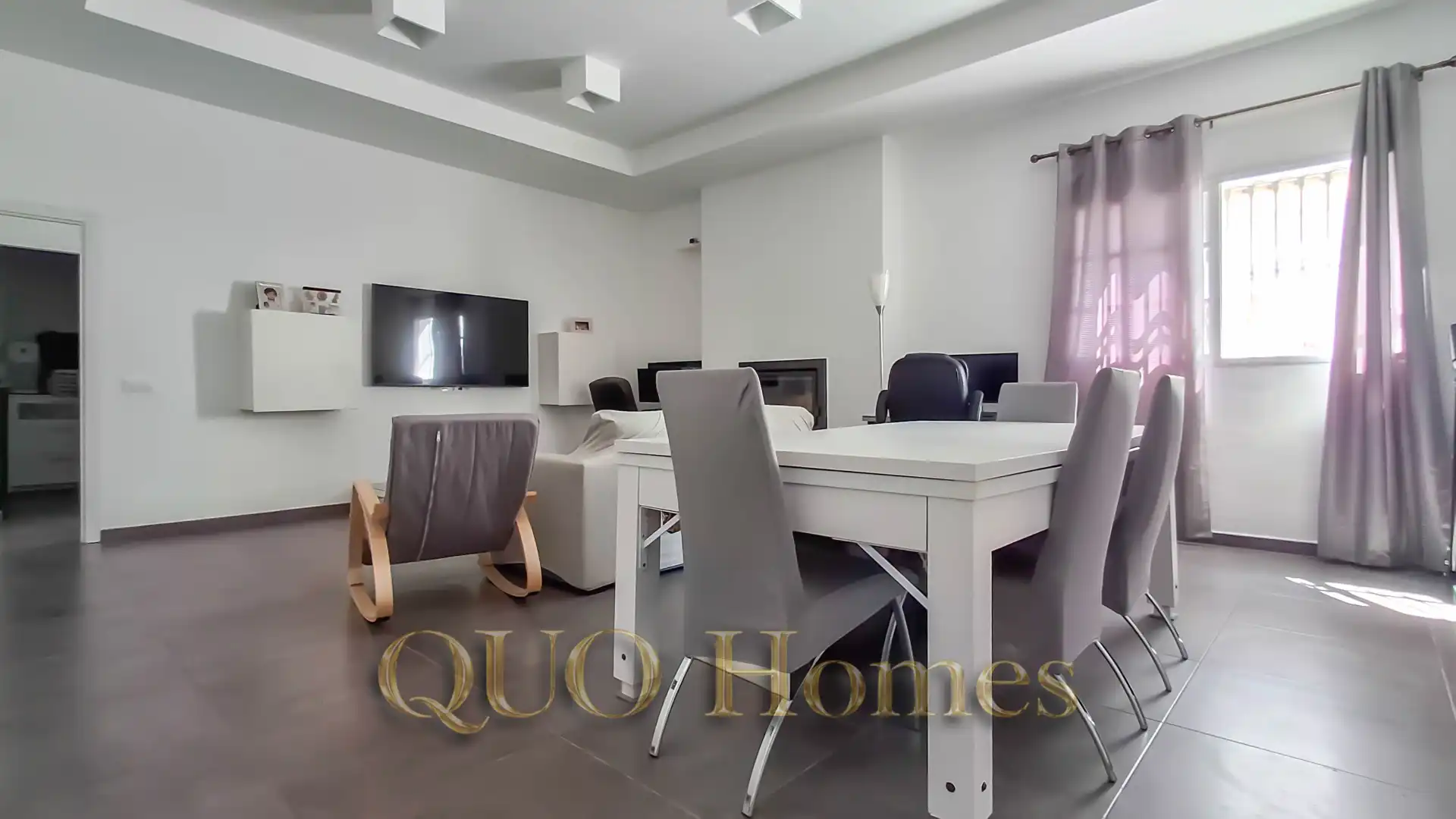 Sala de estar de Casa o chalet en venta en Jerez de la Frontera con Aire acondicionado, Jardín privado y Terraza