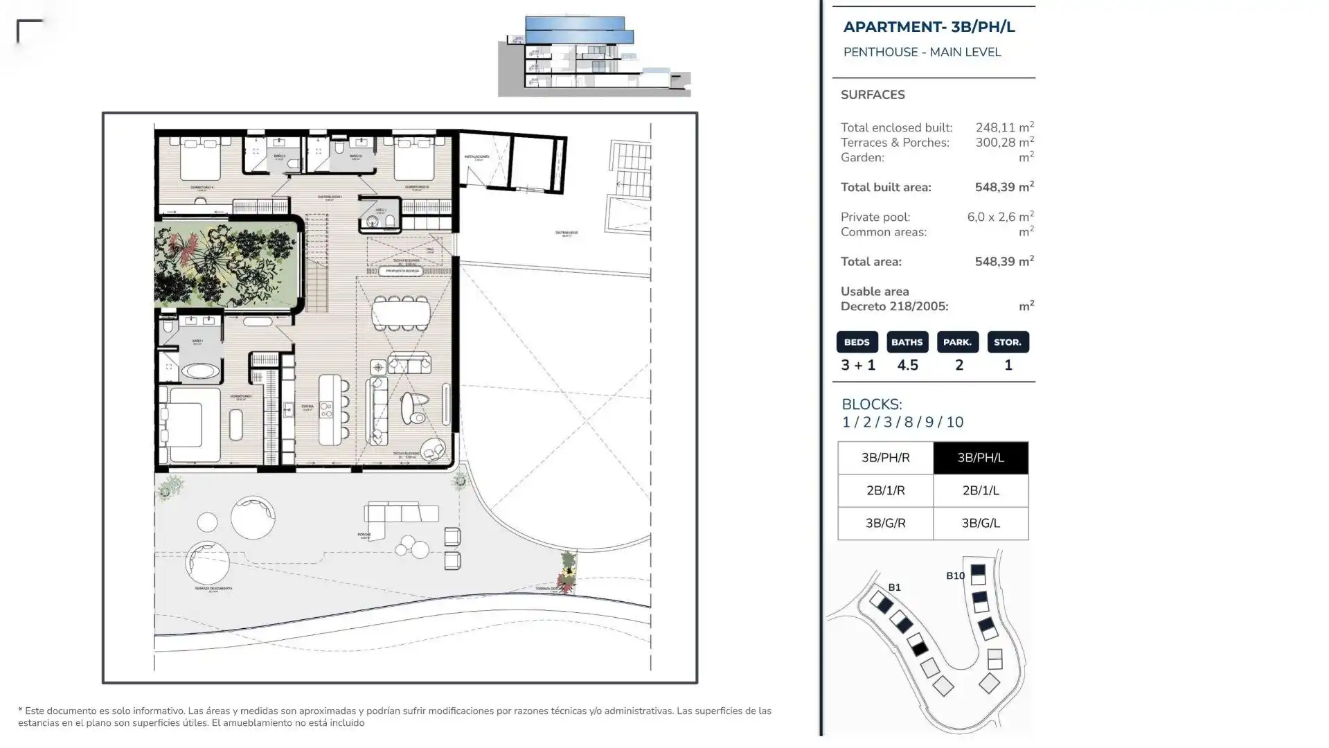 Penthouse mit Pool zum Verkauf in La Quinta, imagen 21