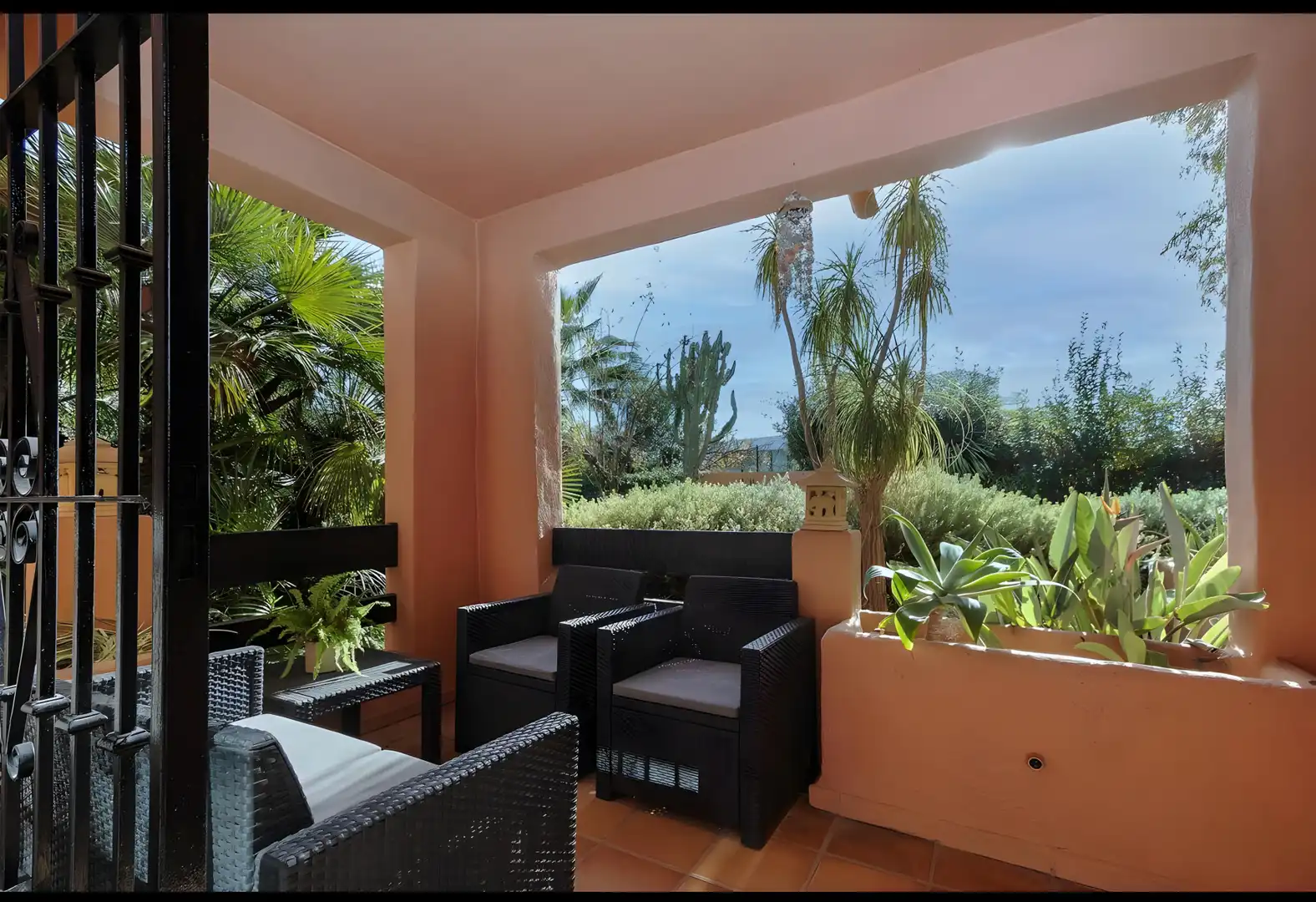 Terrace of Apartments for rent in Marbella  with Air Conditioner, Terrace and Swimming Pool