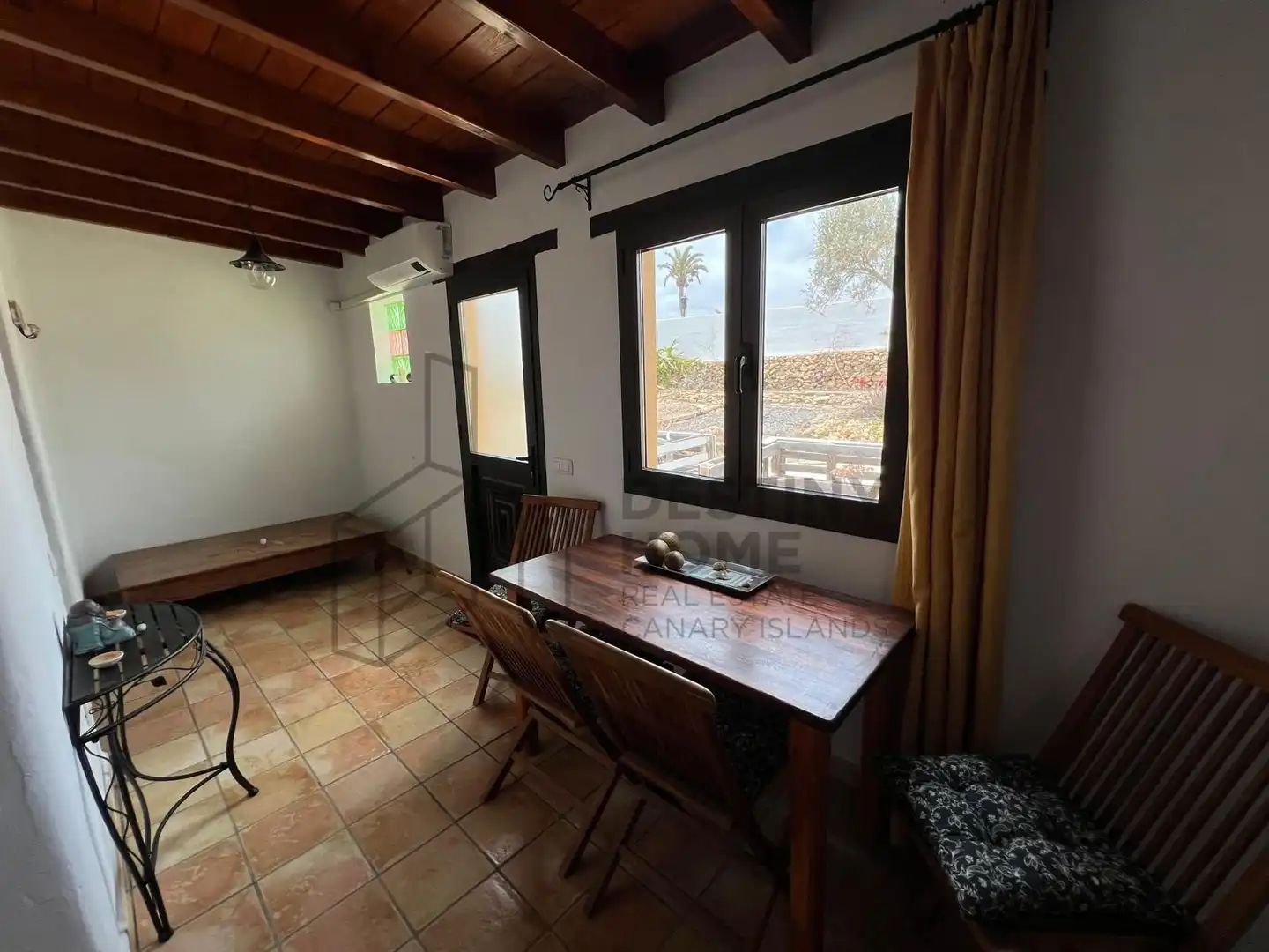 Dining room of Country homes for sale in La Oliva  with Air Conditioner, Private garden and Terrace