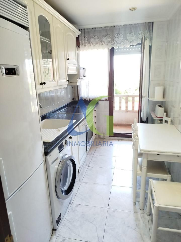 Kitchen of Flat for sale in San Andrés del Rabanedo  with Heating, Parquet flooring and Terrace
