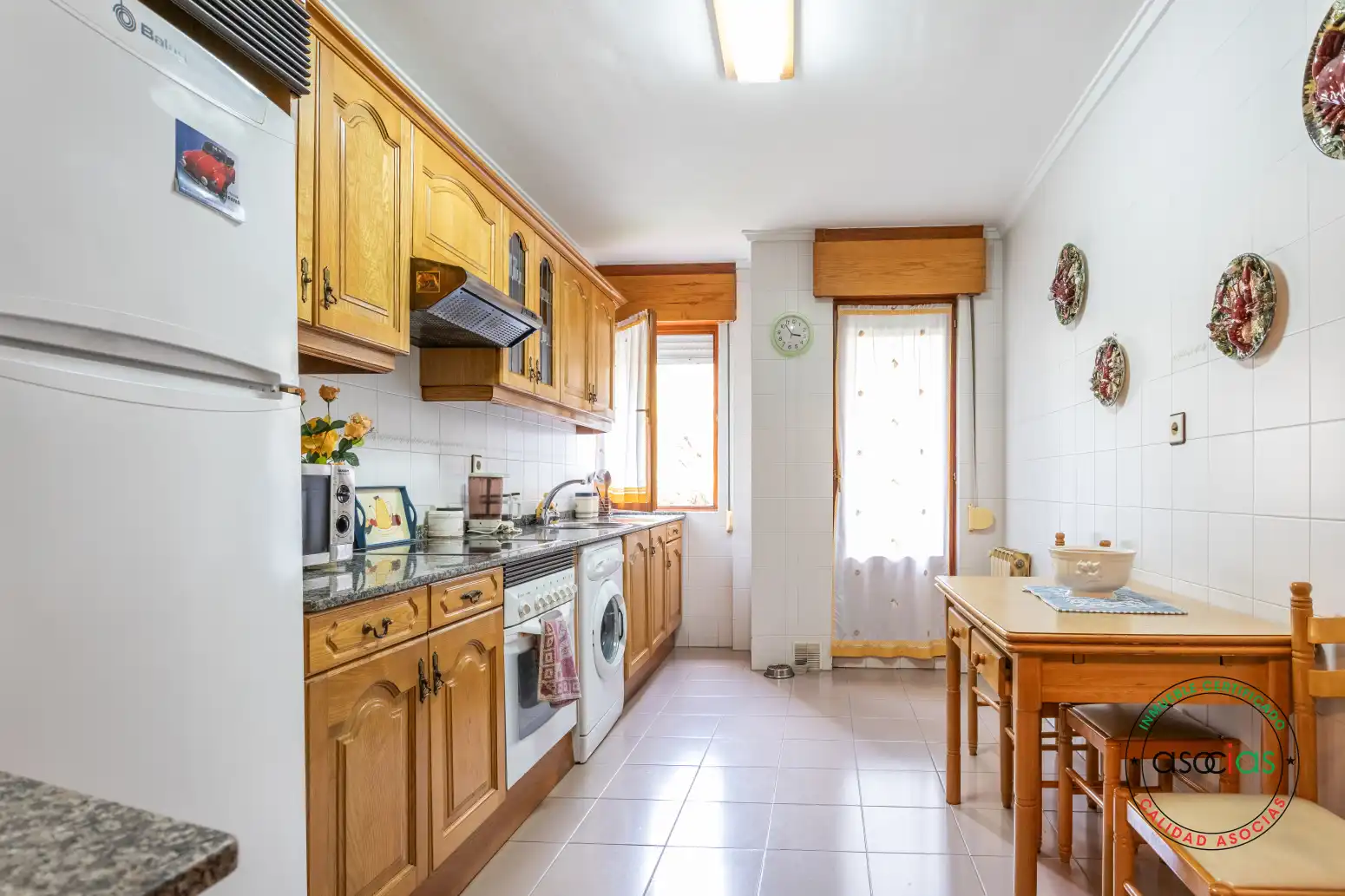 Kitchen of Flat for sale in Teverga  with Heating, Parquet flooring and Terrace