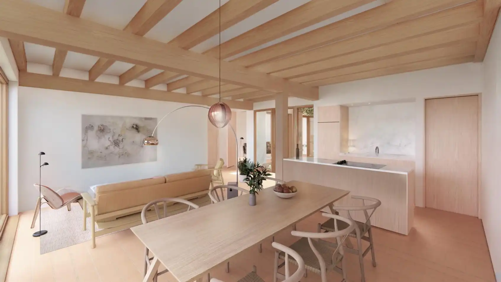 Living room of Apartments for sale in Artà  with Air Conditioner, Private garden and Storage room