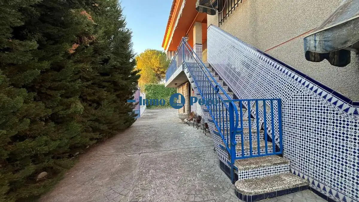 Exterior view of Houses for sale in Alange  with Private garden, Storage room and Swimming Pool