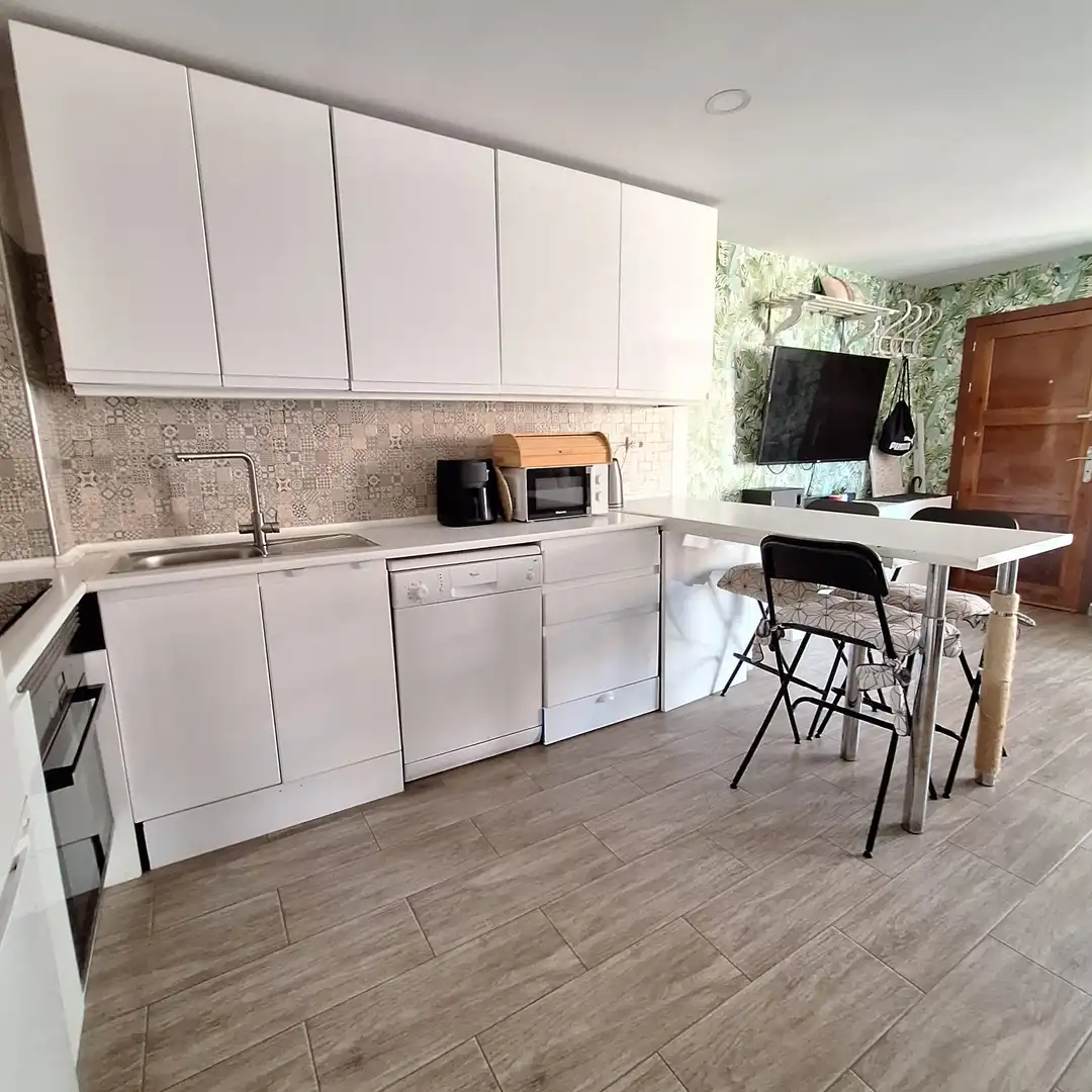 Cocina de Apartamento en venta en La Manga del Mar Menor con Aire acondicionado
