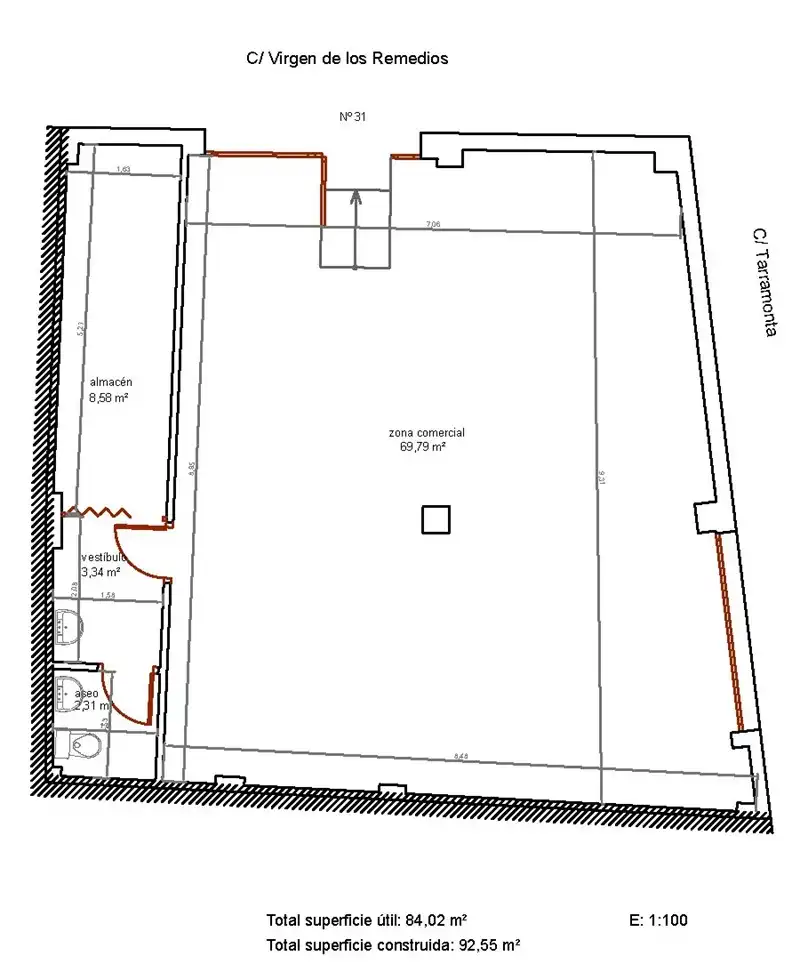 Gewerbefläche zum Verkauf in Calle Virgen de los Remedios 31, imagen 16