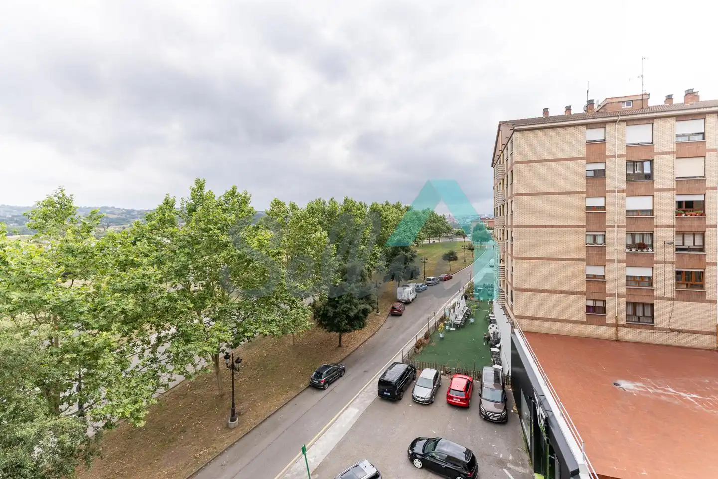 Exterior view of Flat for rent in Oviedo   with Heating, Parquet flooring and Furnished