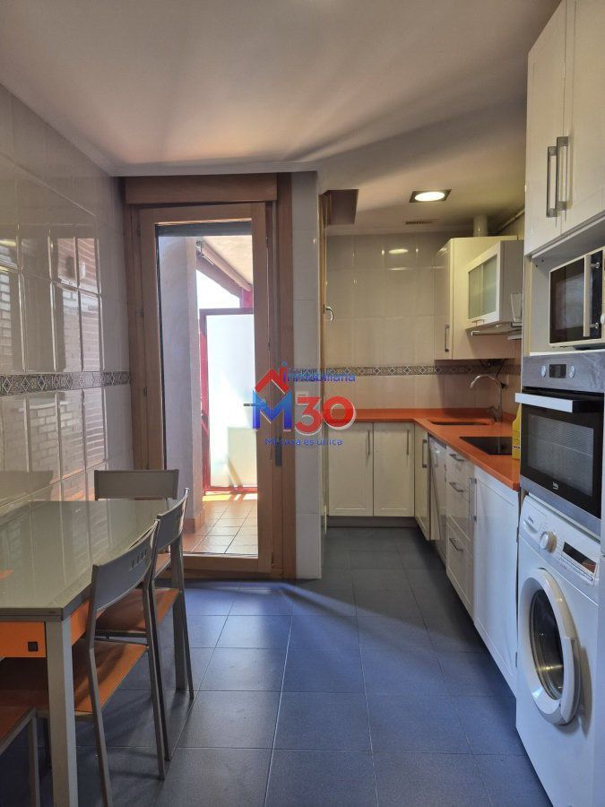 Kitchen of Flat for sale in Miranda de Ebro  with Heating, Parquet flooring and Terrace