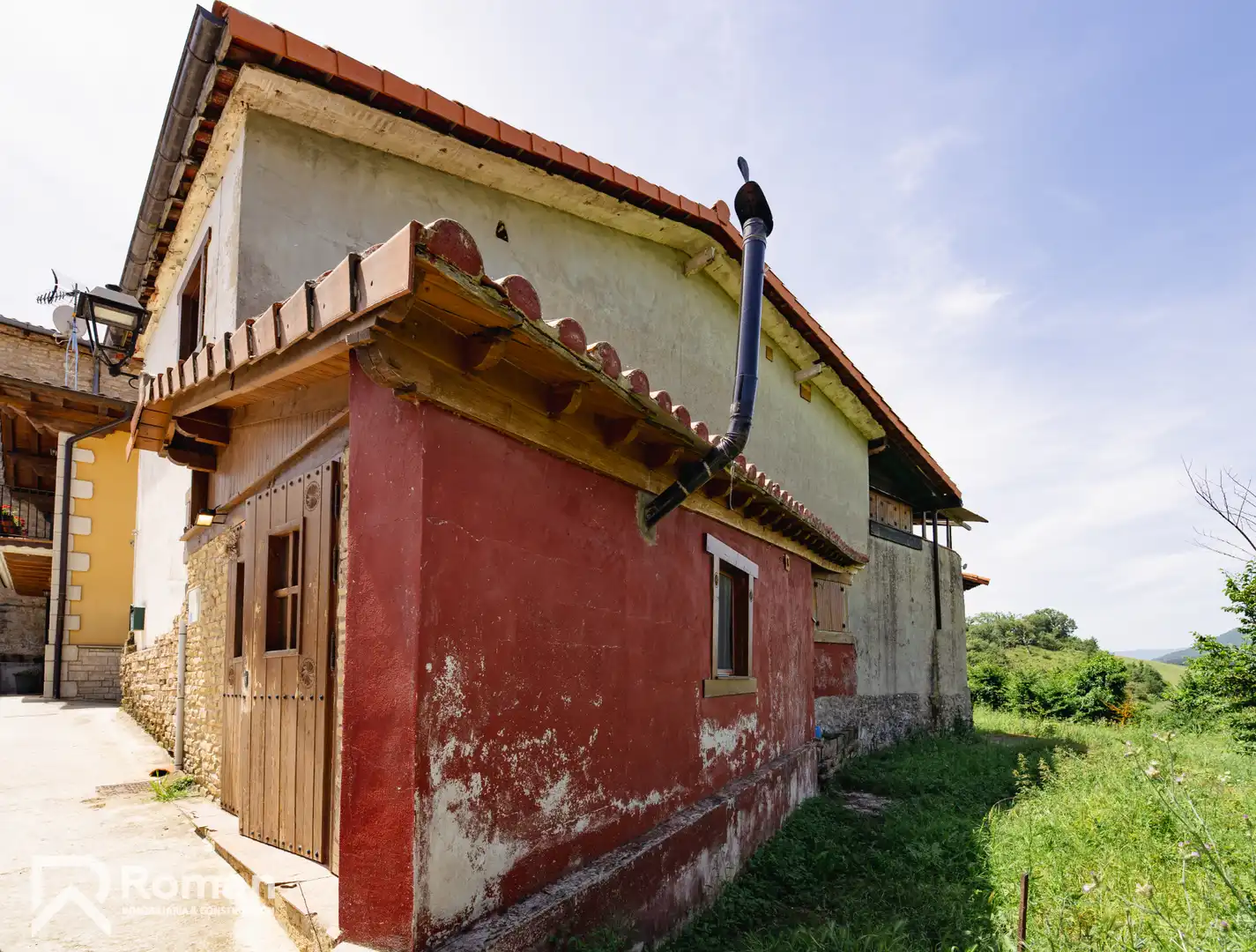 Exterior view of Houses for sale in Ezcabarte  with Furnished and Balcony