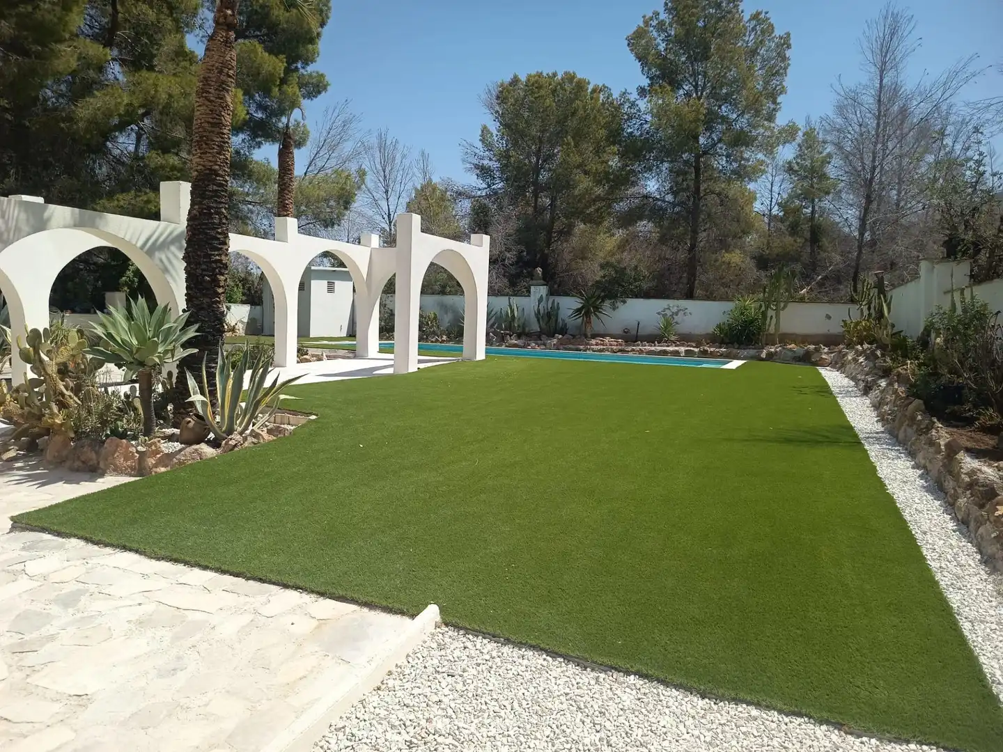 Jardín de Casa o chalet en venta en L'Alfàs del Pi con Aire acondicionado, Jardín privado y Terraza
