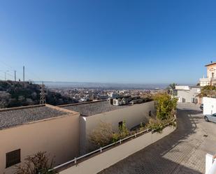 Exterior view of House or chalet for sale in  Granada Capital  with Private garden, Parquet flooring and Terrace