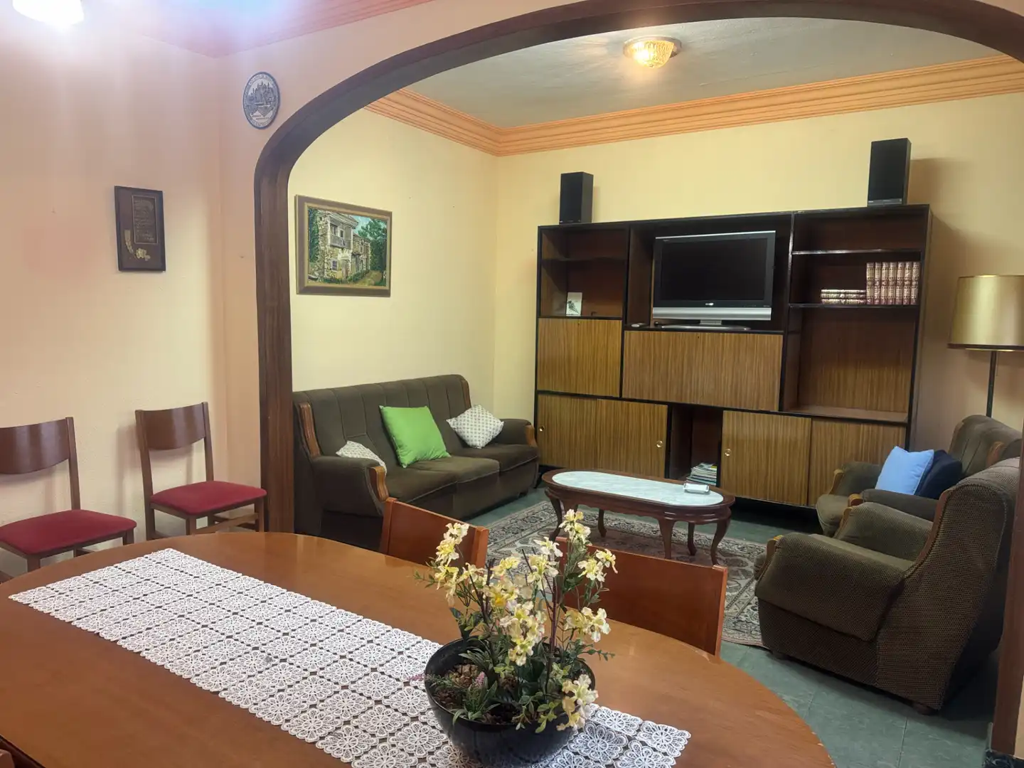 Sala d'estar de Casa o xalet en venda en Tàrrega amb Jardí privat i Terrassa