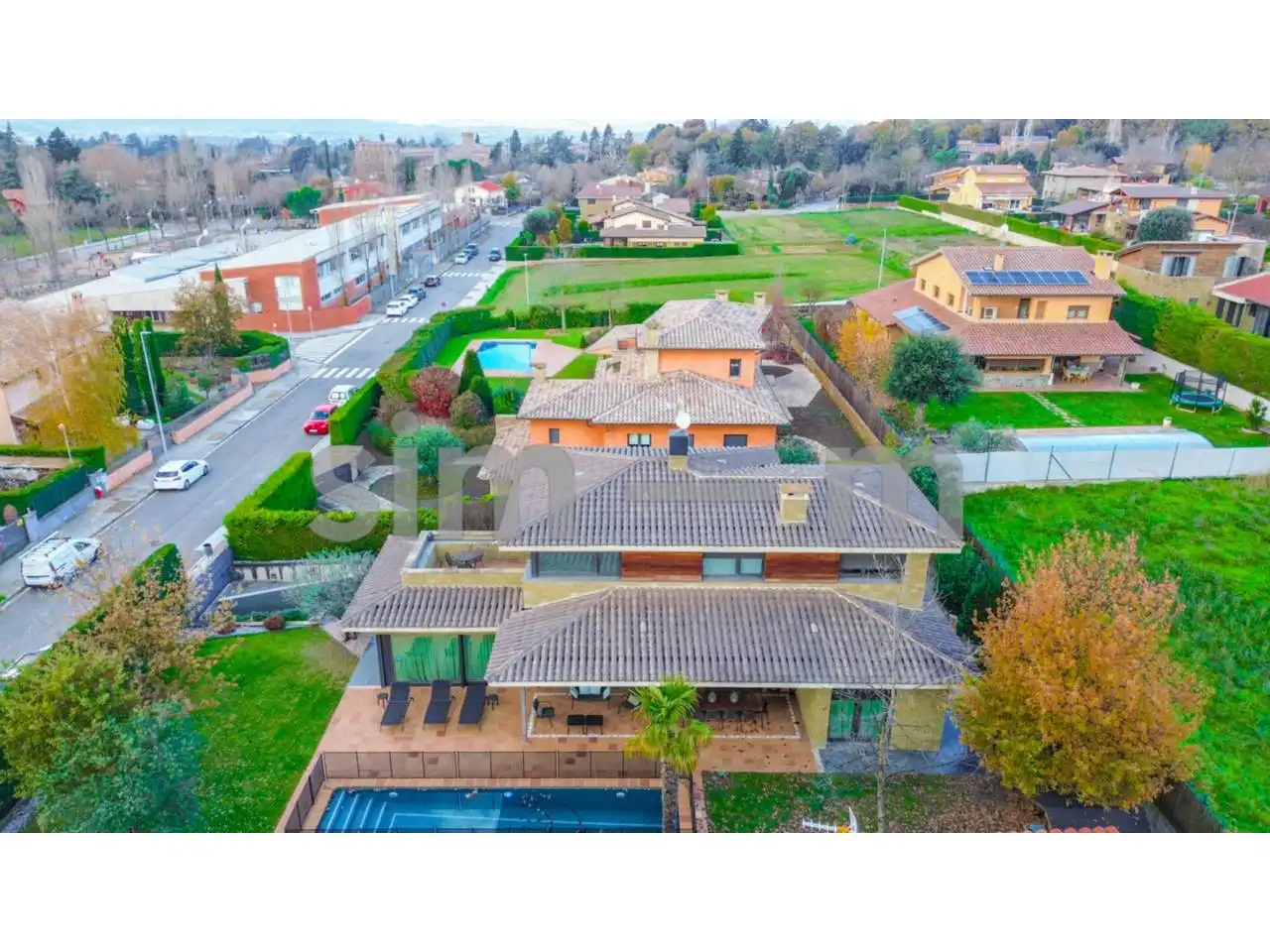Vista exterior de Casa o chalet en venta en Sant Julià de Vilatorta con Aire acondicionado, Calefacción y Jardín privado
