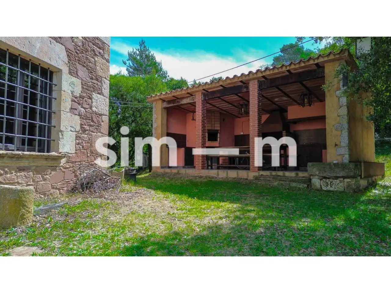 Jardí de Finca rústica en venda en El Brull amb Calefacció, Jardí privat i Terrassa