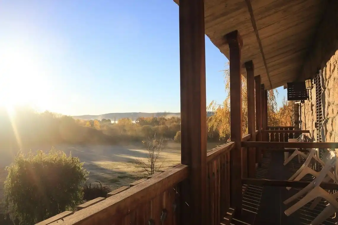 Terraza de Finca rústica en venta en Cobreros con Aire acondicionado, Calefacción y Jardín privado