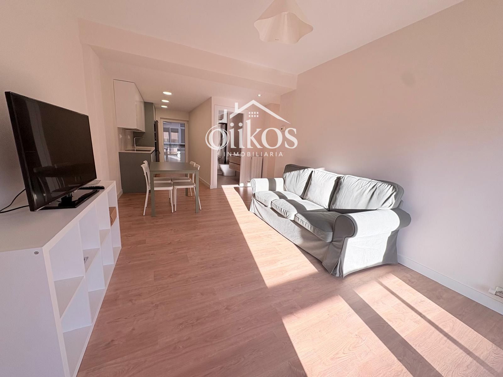 Living room of Flat for rent in Salamanca Capital  with Heating, Furnished and Balcony