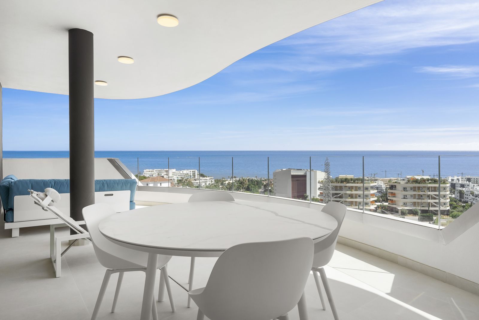 Terraza de Apartamento en venta en Fuengirola con Aire acondicionado, Terraza y Trastero