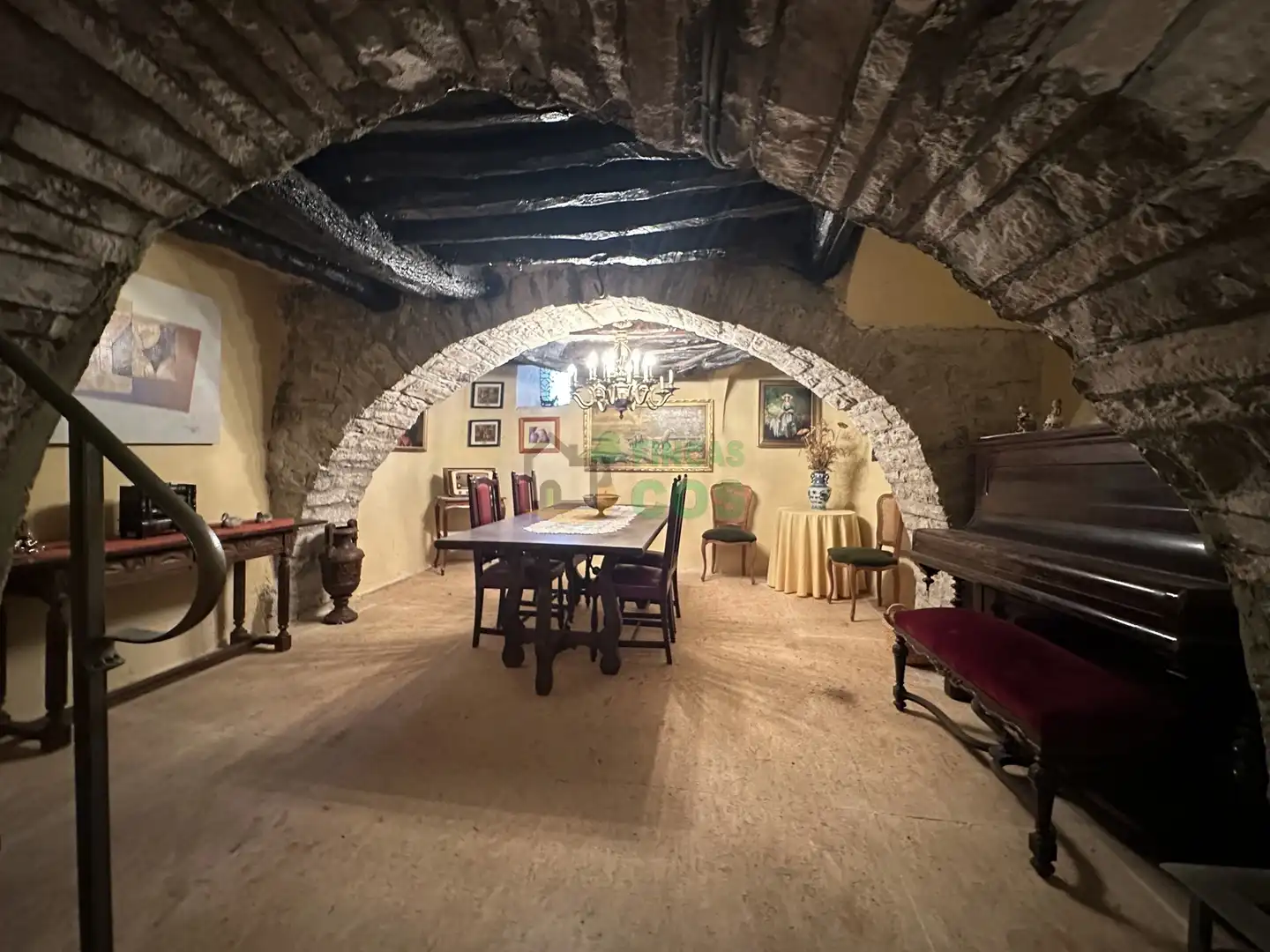 Dining room of Houses for sale in Montmaneu