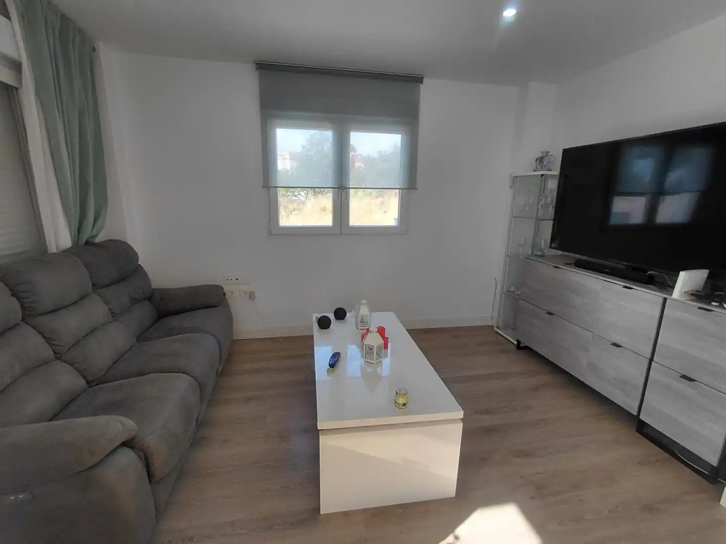 Sala de estar de Casa o chalet de alquiler en La Nucia con Aire acondicionado, Jardín privado y Terraza