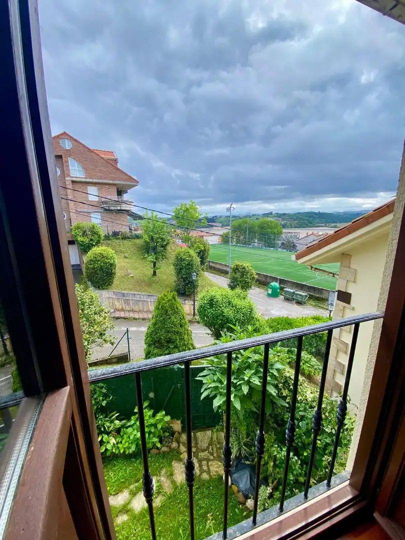 Terrace of Flat for sale in San Vicente de la Barquera  with Heating, Parquet flooring and Furnished